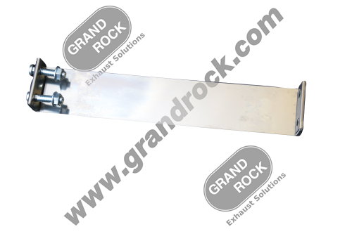 5" FLAT BAND CLAMP;304SS