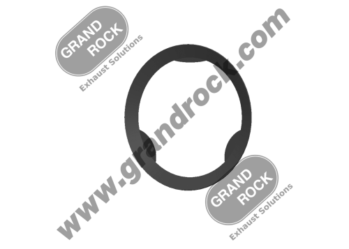 4" CONICAL AFTER-TREATMENT GASKET; GRAPHITE
