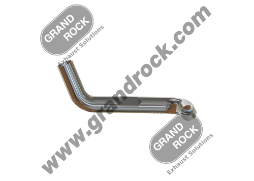 5"2-BEND OD/OD FLAT CHR