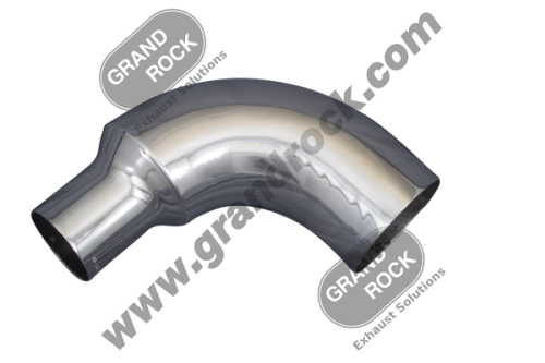 ELBOW,6"90DEG OD/R4"OD CHR