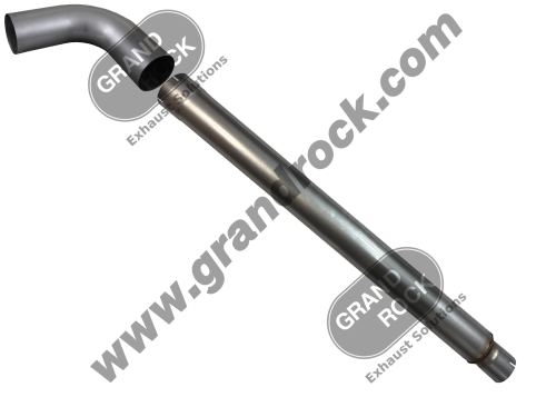 5" STACK ASSEMBLY, R4"ID W/4" OD ELBOW; ALZ