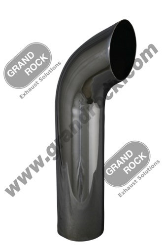 STACK CURVED,4"X18,OD CHR