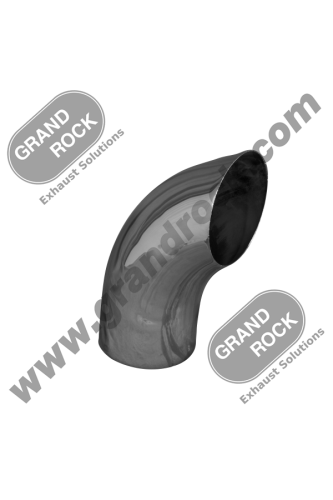 STACK CURVED,5"X12,OD CHROME