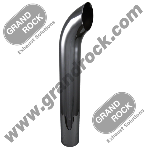 STACK CURVED,5"X36",OD CHROME