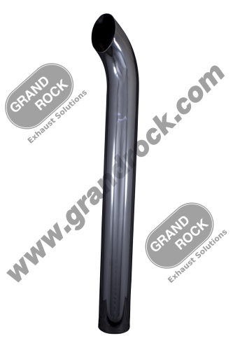 STACK CURVED,5"X48,OD CHROME