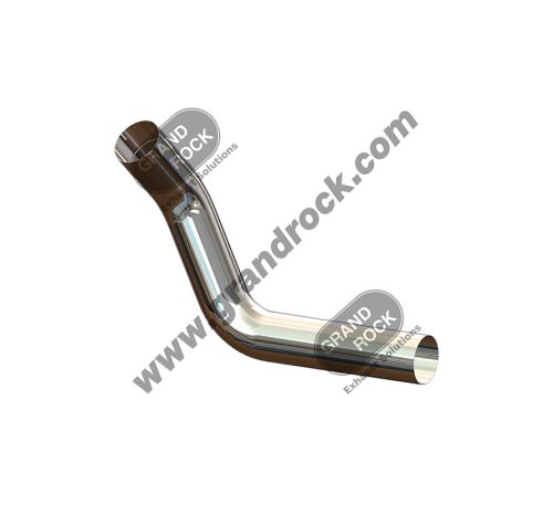 5"2-BEND ID/OD PIPE LEFT CHR