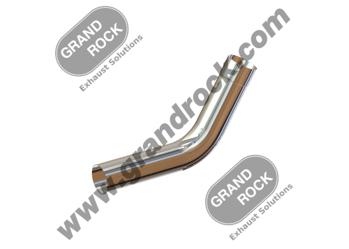 ELBOW,5"60DEG ID/OD CHROME