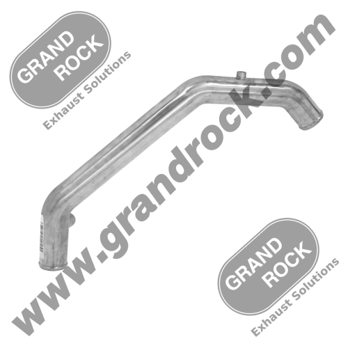 2.5" 3-BEND LOWER COOLANT TUBE; 304SS