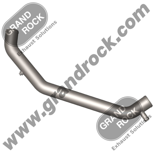 2.5" LOWER COOLANT TUBE 304 SS