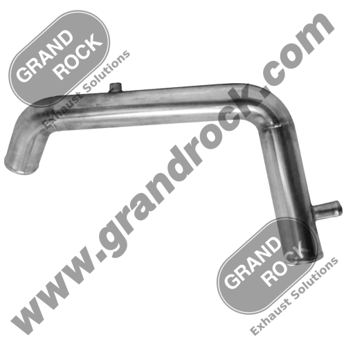 2.5" 2-BEND LOWER COOLANT TUBE; 304SS