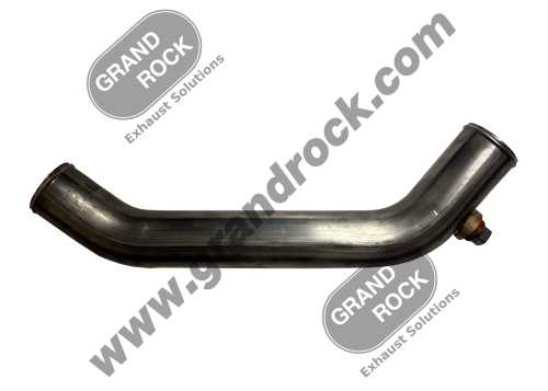 3" 2-BEND LOWER COOLANT TUBE; 304SS
