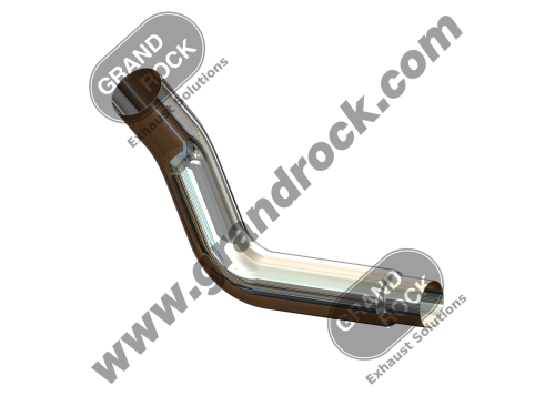 6"2-BEND OD/R5"OD PIPE LEFT CHR