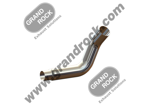 6"2-BEND OD/R5"OD PIPE RIGHT CHR