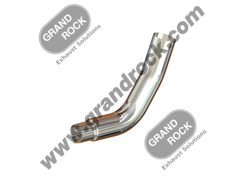 6"2-BEND OD/R5"OD PIPE RIGHT CHR