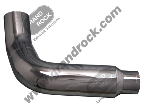 7"2-BEND OD/R5"OD PIPE LEFT CHR