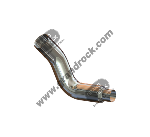 7"2-BEND OD/R5"OD PIPE LEFT CHR