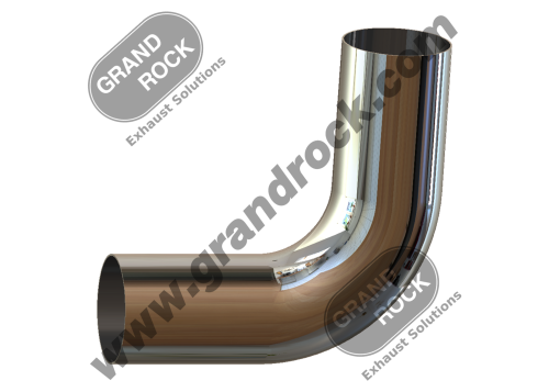 ELBOW,4" 90DEG,12X12 OD/OD CHR