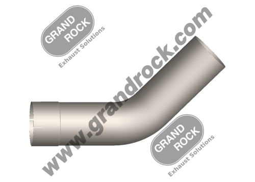 ELBOW,5" 45DEG,12X12 ID/OD SS