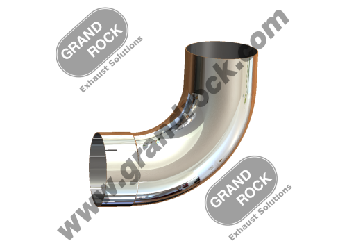 ELBOW,6" 90DEG,13X13 ID/OD CHR