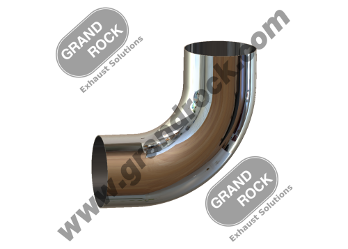 ELBOW,6" 90DEG,13X13 OD/OD CHR