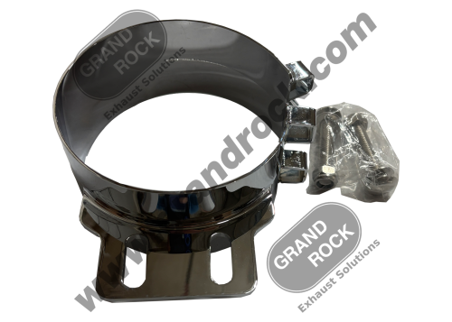 3" WIDE 6"PB STACK MOUNT BRKT, S3 CHROME