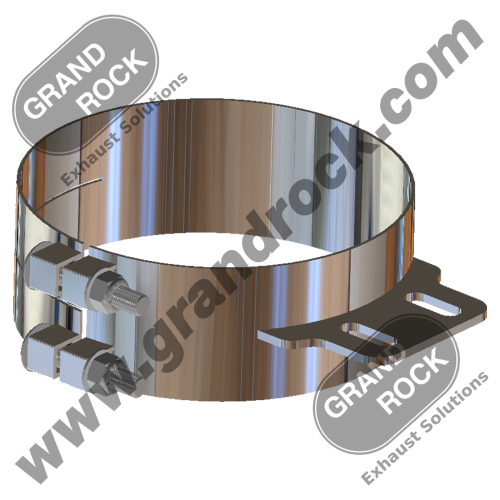 3 WIDE 8" PB STACK MOUNT BRKT, S3 CHROME