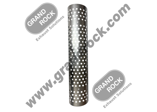 ALUMINIZED MUFFLER SHIELD ROUND HOLE