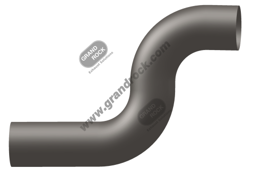 5" DOUBLE BEND 90 DEG/89 DEG W/WELD OD/OD ALZ