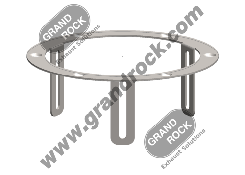 6" MOUNT RING, 304 S.S.