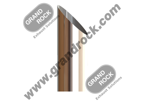 7" C/R, P-STACK, OD/OD, CHROME