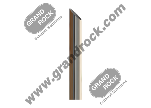 STACK MITER, 8"X60", OD CHR