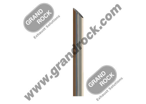 STACK MITER, 8"X68", OD CHR