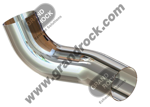 5"2-BEND OD/OD PIPE RIGHT CHR