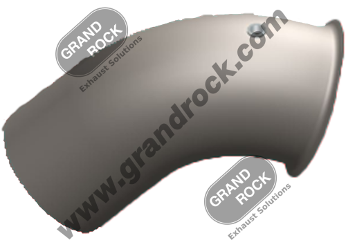 5" ALZ., ELBOW w/ FLARE + PYRO, OD/OD