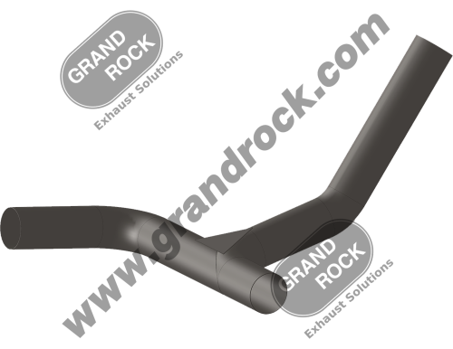 5"3-BEND OD/OD/OD Y-PIPE ALZ