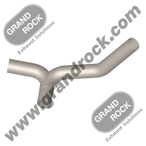 5" 409 S.S., Y-PIPE, OD/OD/OD