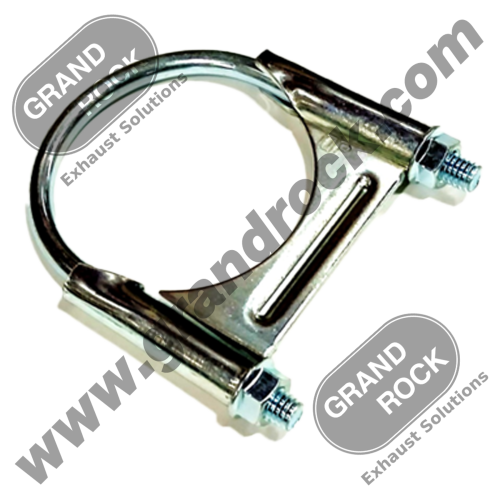 2" SADDLE CLAMP, NO PKG; ZN