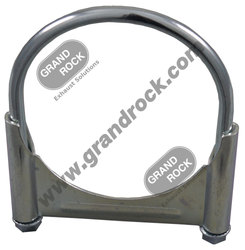 CLAMP SADDLE,4" ZN