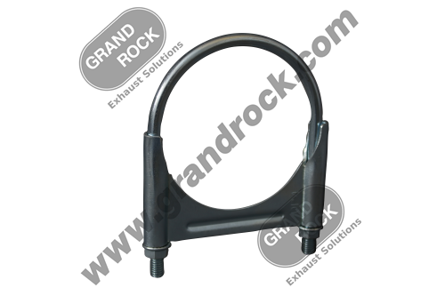 4" SADDLE CLAMP, NO PKG; ZN