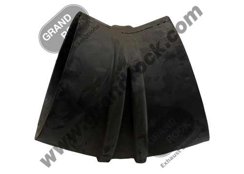 ELBOW,8"45DEG RUBBER