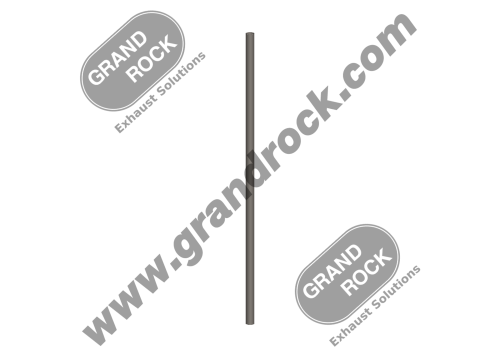 3.5" X 120" 16 GA., ALZ 409 SS TUBE