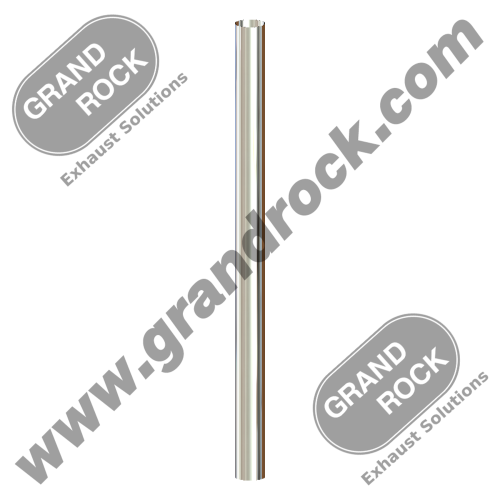 7" X 108" STRAIGHT, OD; CHROME