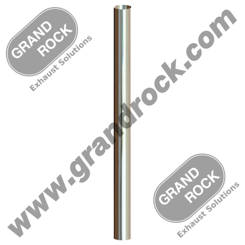 8" X 108" STRAIGHT, OD; CHROME