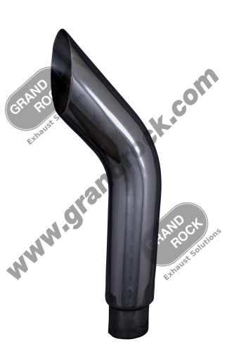 STACK BULLHORN,6"X36 R5"OD CHR