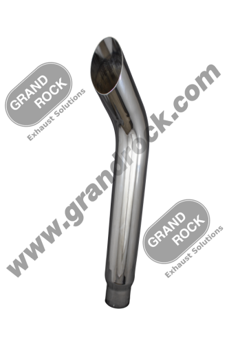 STACK BULLHORN,6"X48 R5"OD CHR