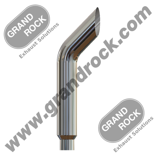 STACK BULLHORN,7"X48 R5"OD CHR