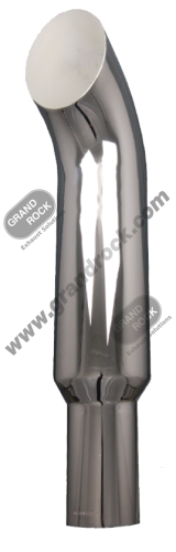 7" X 36" CURVED, R5" X 8"L OD; CRM W/CL