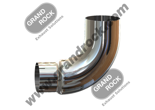 ELBOW,6" 90DEG,13X13 R5"ID CHR