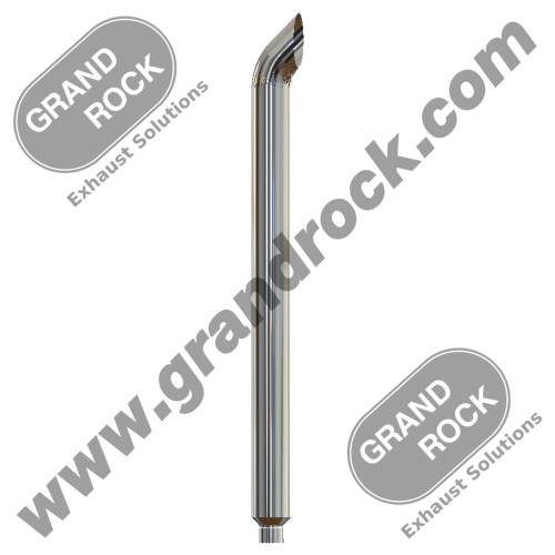 8"X108" WEST COAST CURVED, R5" ID; CHR