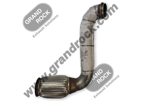 4" 2-BEND W/MARMON FLANGE & BELLOW; 409 SS